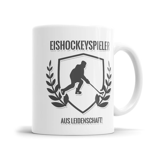 Eishockeyspieler aus Leidenschaft Tasse Geschenkidee für Eishockeyspieler Fulima