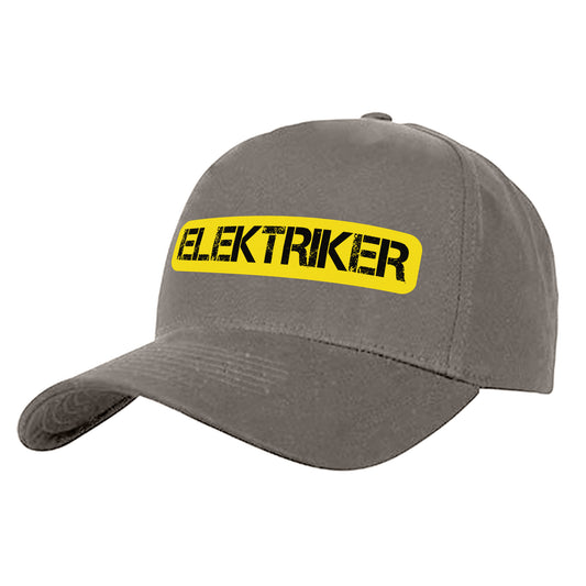 Elektriker Hinweis - Cap Grau - Fulima