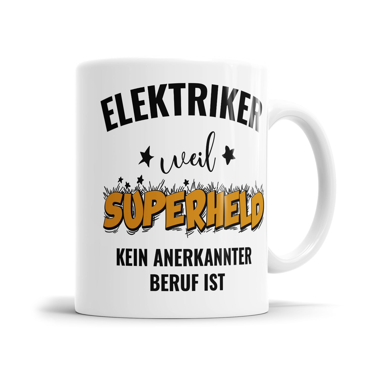Elektriker Tasse Elektriker weil Superheld kein Anerkannter Beruf ist - Fulima