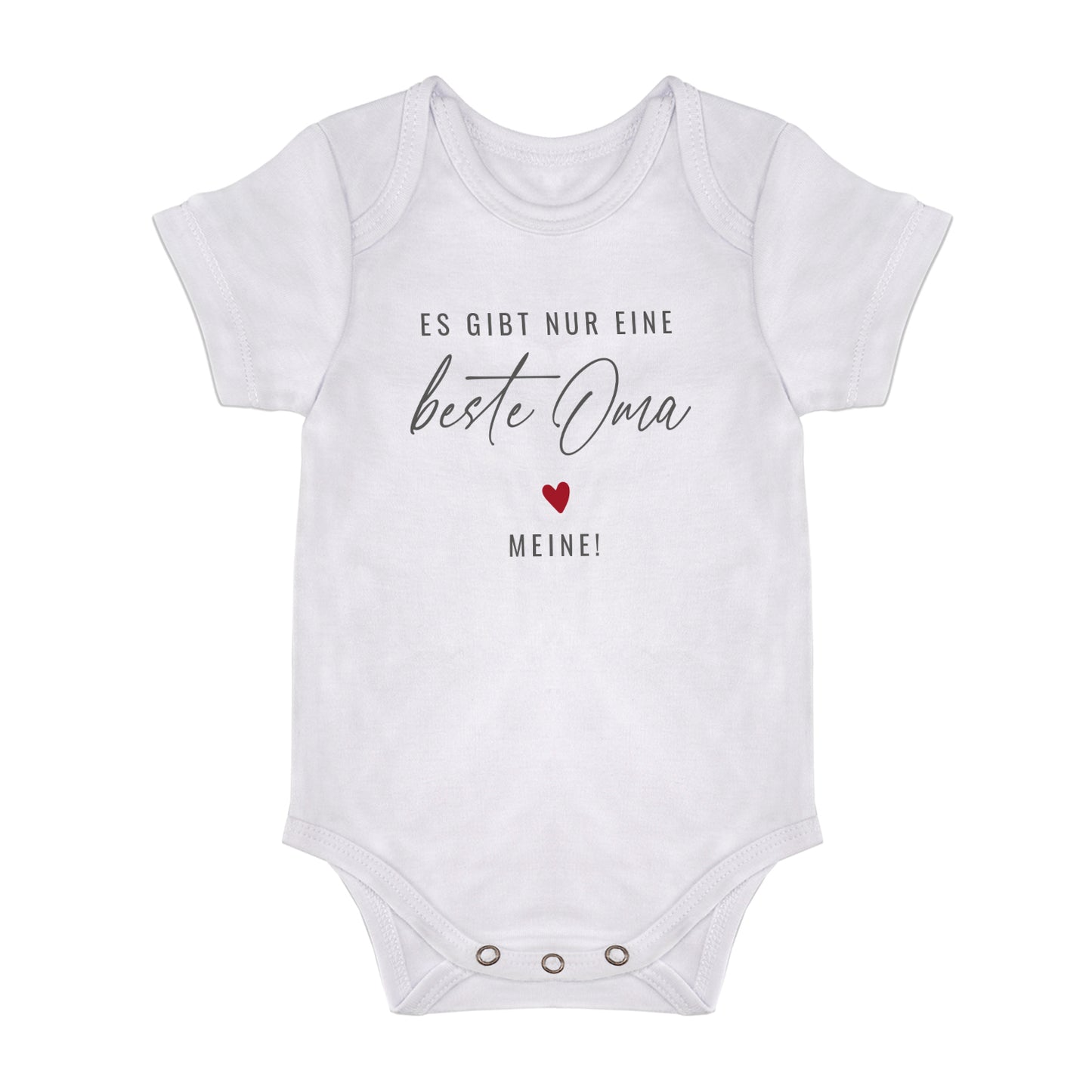 Babybody - Es gibt nur eine beste Oma Meine - Geschenk zur Geburt - FULiMA®