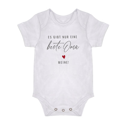Babybody - Es gibt nur eine beste Oma Meine - Geschenk zur Geburt - FULiMA®