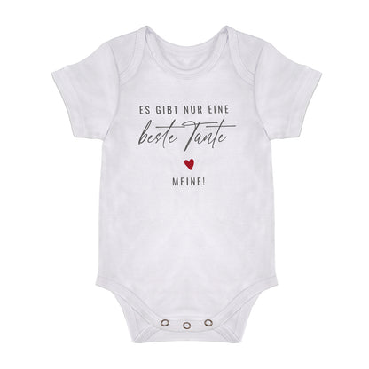 Babybody - Es gibt nur eine beste Tante Meine - Geschenk zur Geburt - FULiMA®
