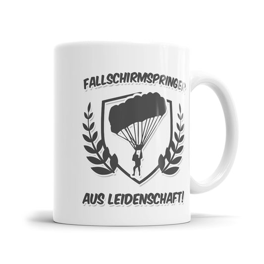 Fallschirmspringer aus Leidenschaft Tasse Geschenkidee für Skydiver - Fulima
