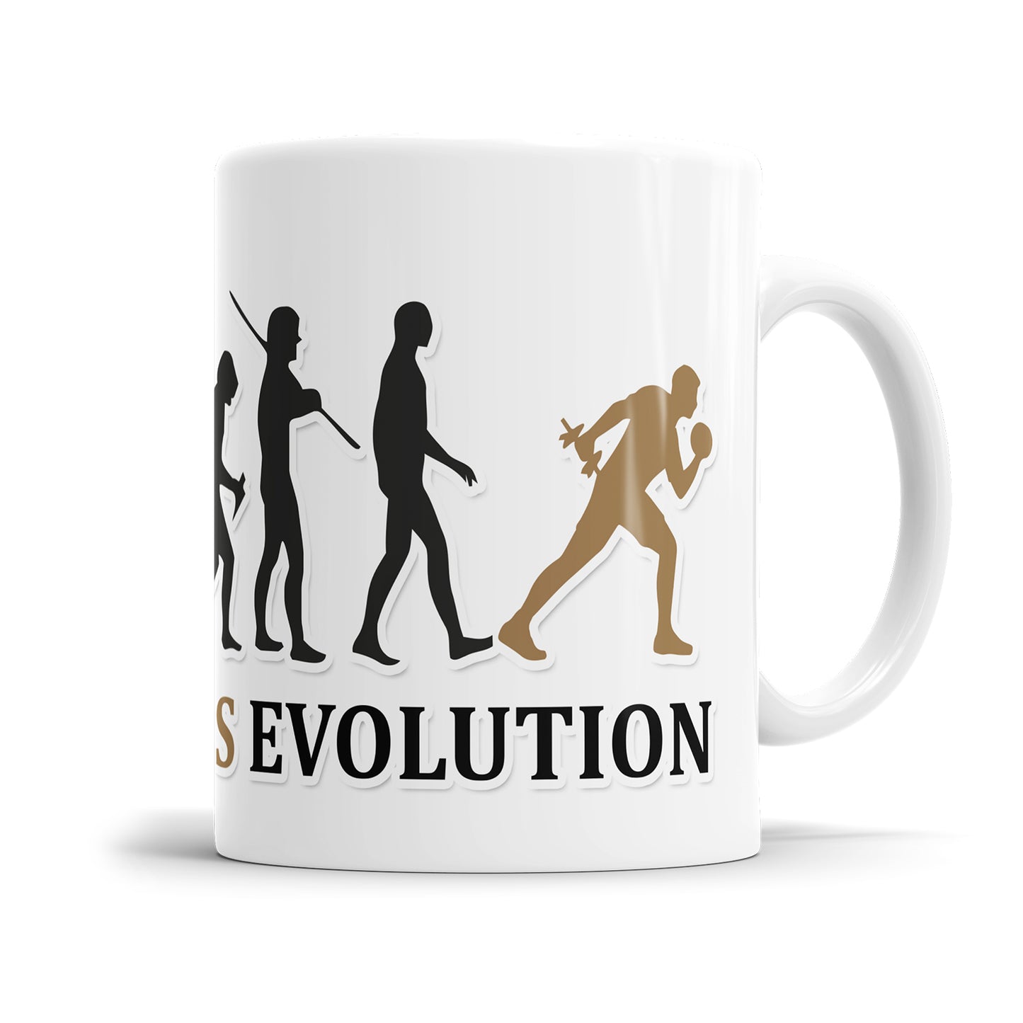 Fitness Evolution Tasse - Geschenkidee für Sportler