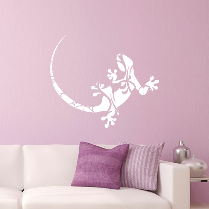 Flower Gecko Wandtattoo - Fulima