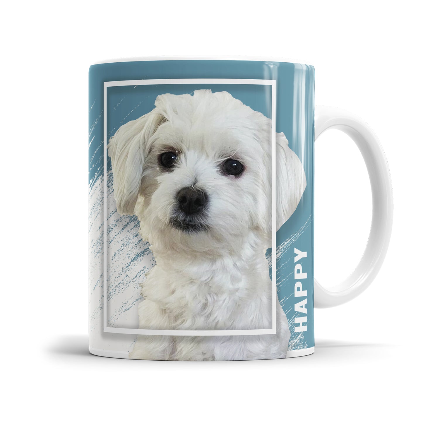 Hundeliebhaber Tasse - Personalisierte Hundetasse mit Foto und Namen