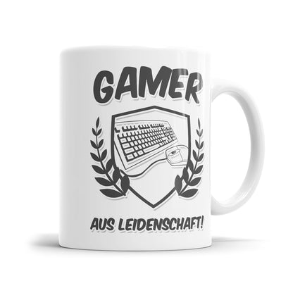 Gamer aus Leidenschaft Tasse Geschenkidee Pc Gamer Fulima