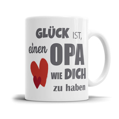 Glück ist einen Opa wie dich zu haben Opa Tasse Fulima