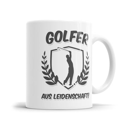 Golfer aus Leidenschaft Tasse Geschenkidee Golfer Fulima
