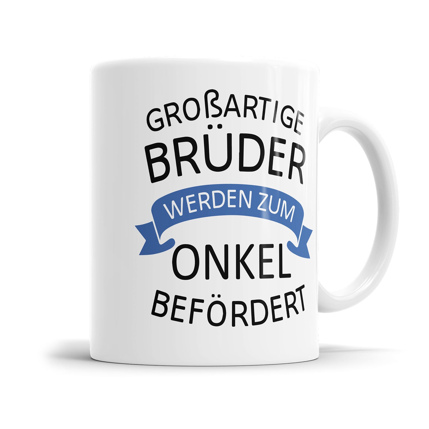 Großartige Brüder werden zum Onkel befördert Tasse für werdende Onkels