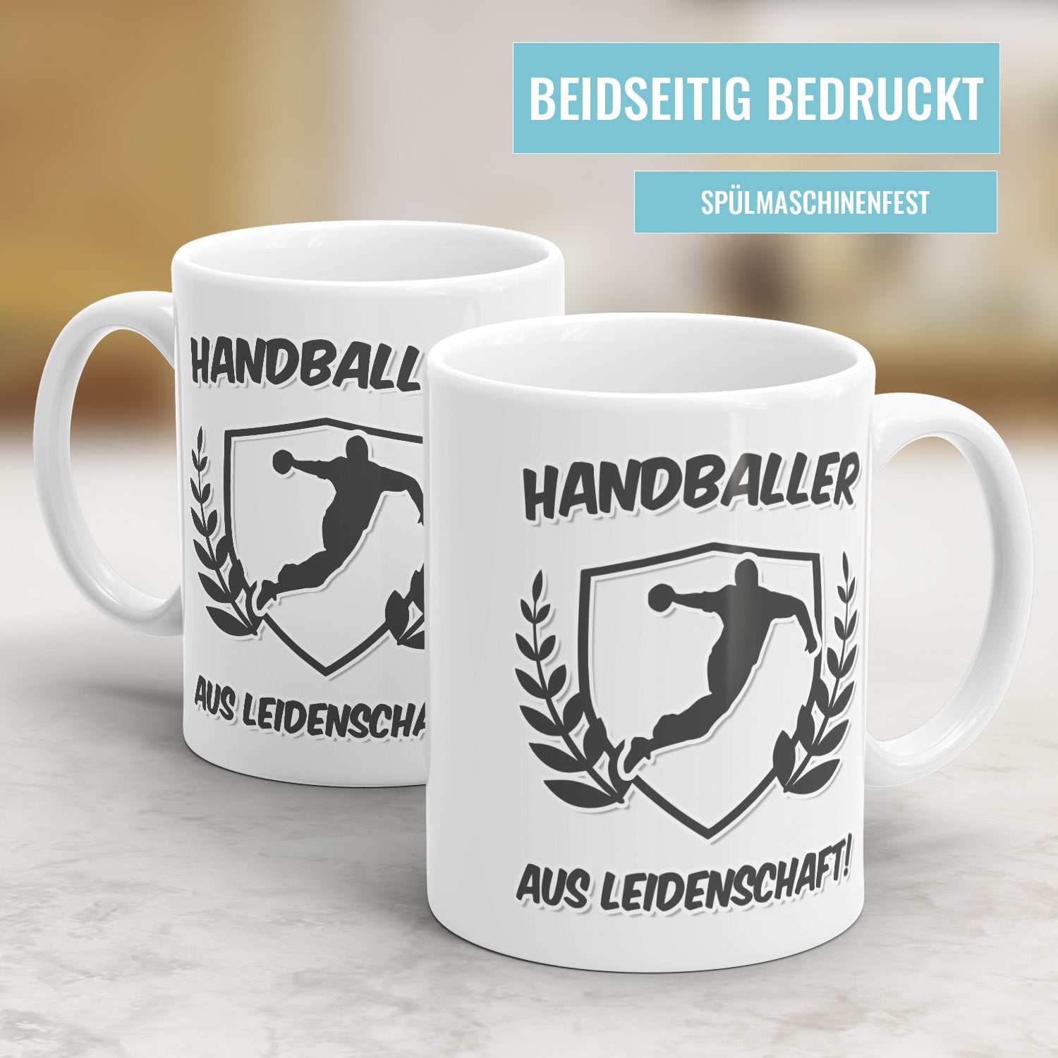 Handballer aus Leidenschaft Tasse Geschenkidee für Handballer Fulima