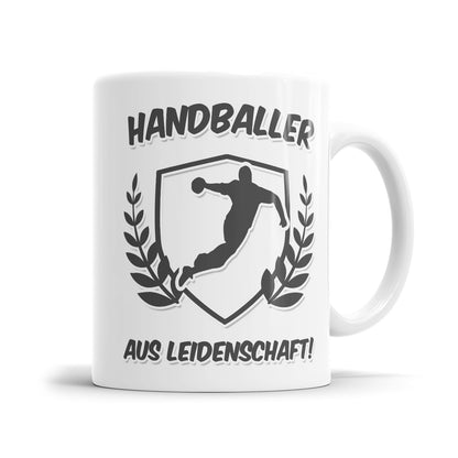 Handballer aus Leidenschaft Tasse Geschenkidee für Handballer Fulima