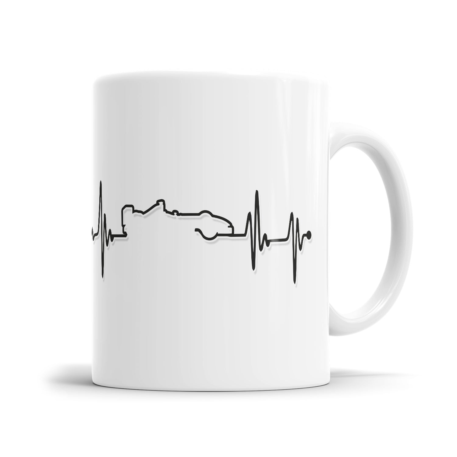 Autorennen Herzschlag Tasse Mein Herzschlag Autorennen Rennwagen - Fulima