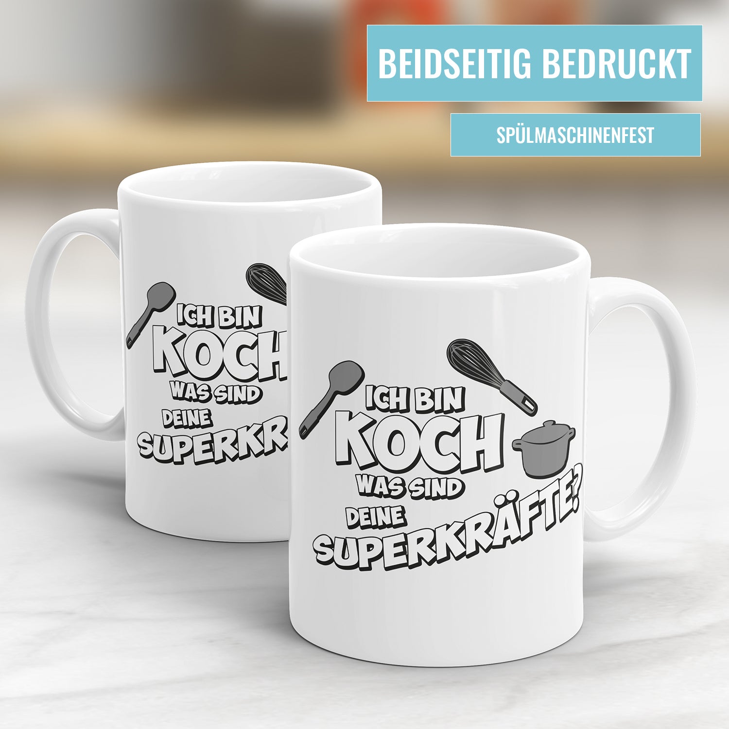 Koch Tasse - Ich bin Koch was sind deine Superkräfte? Fulima