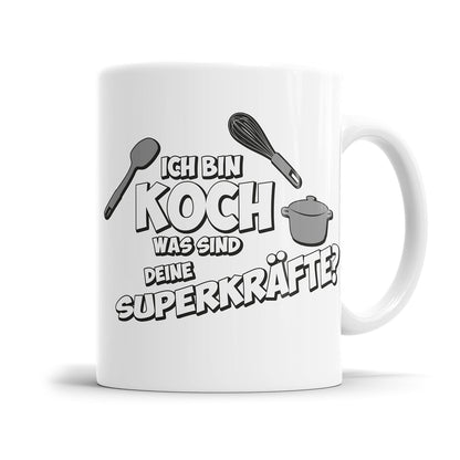 Koch Tasse - Ich bin Koch was sind deine Superkräfte? - Fulima