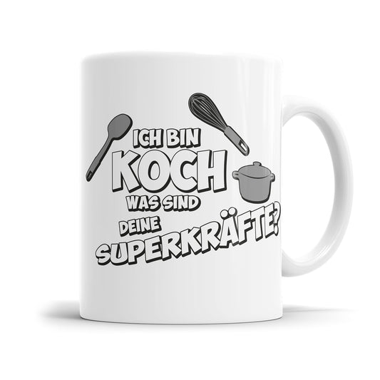Koch Tasse - Ich bin Koch was sind deine Superkräfte? - Fulima