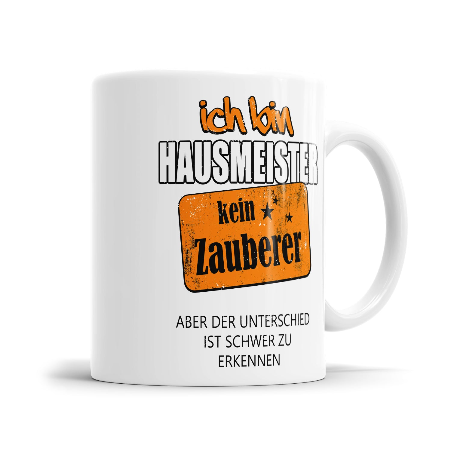 Ich bin Hausmeister kein Zauberer - Tasse - Fulima