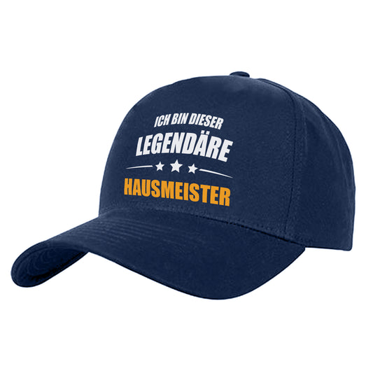 Ich bin dieser Legendäre Hausmeister - Cap Navy - Fulima