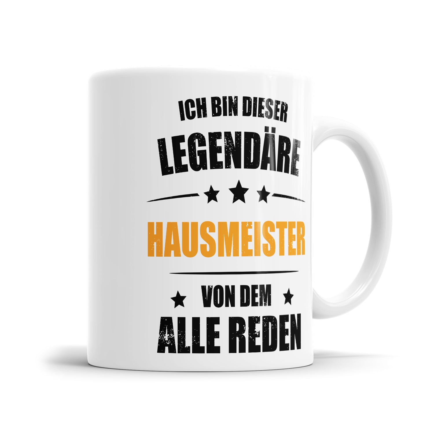 Ich bin dieser Legendäre Hausmeister von dem alle reden - Tasse - Fulima