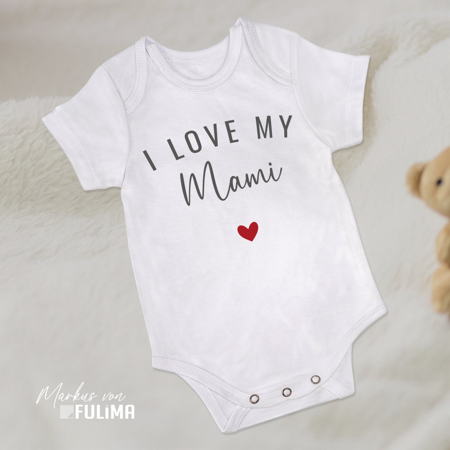 Babybody - I love my Mami - Geschenk zur Geburt - FULiMA®