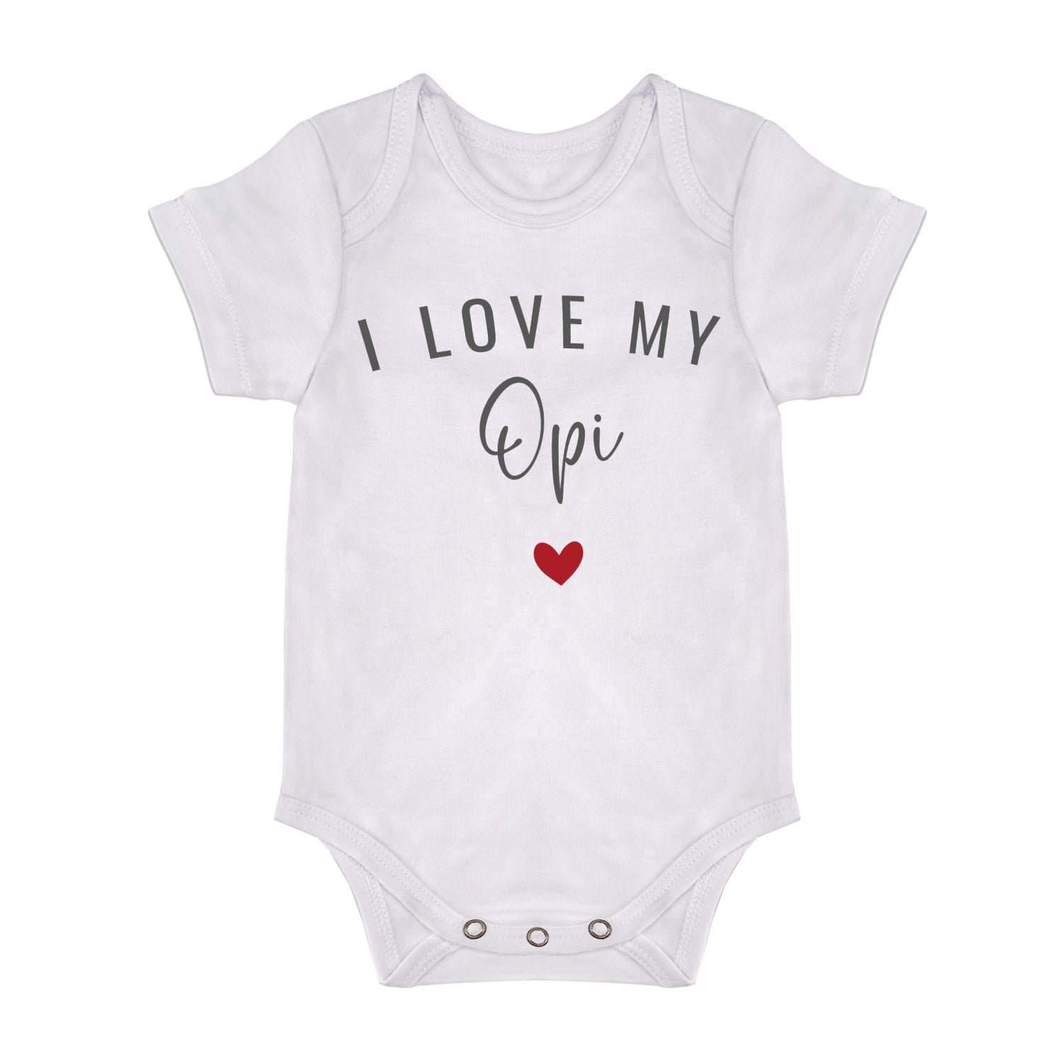 Babybody - I love my Opi - Geschenk zur Geburt - FULiMA®