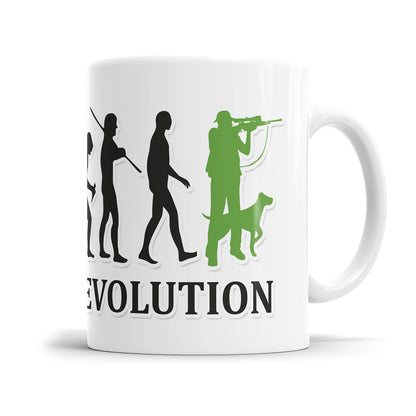 Jäger Evolution Tasse - Geschenkidee für Jäger
