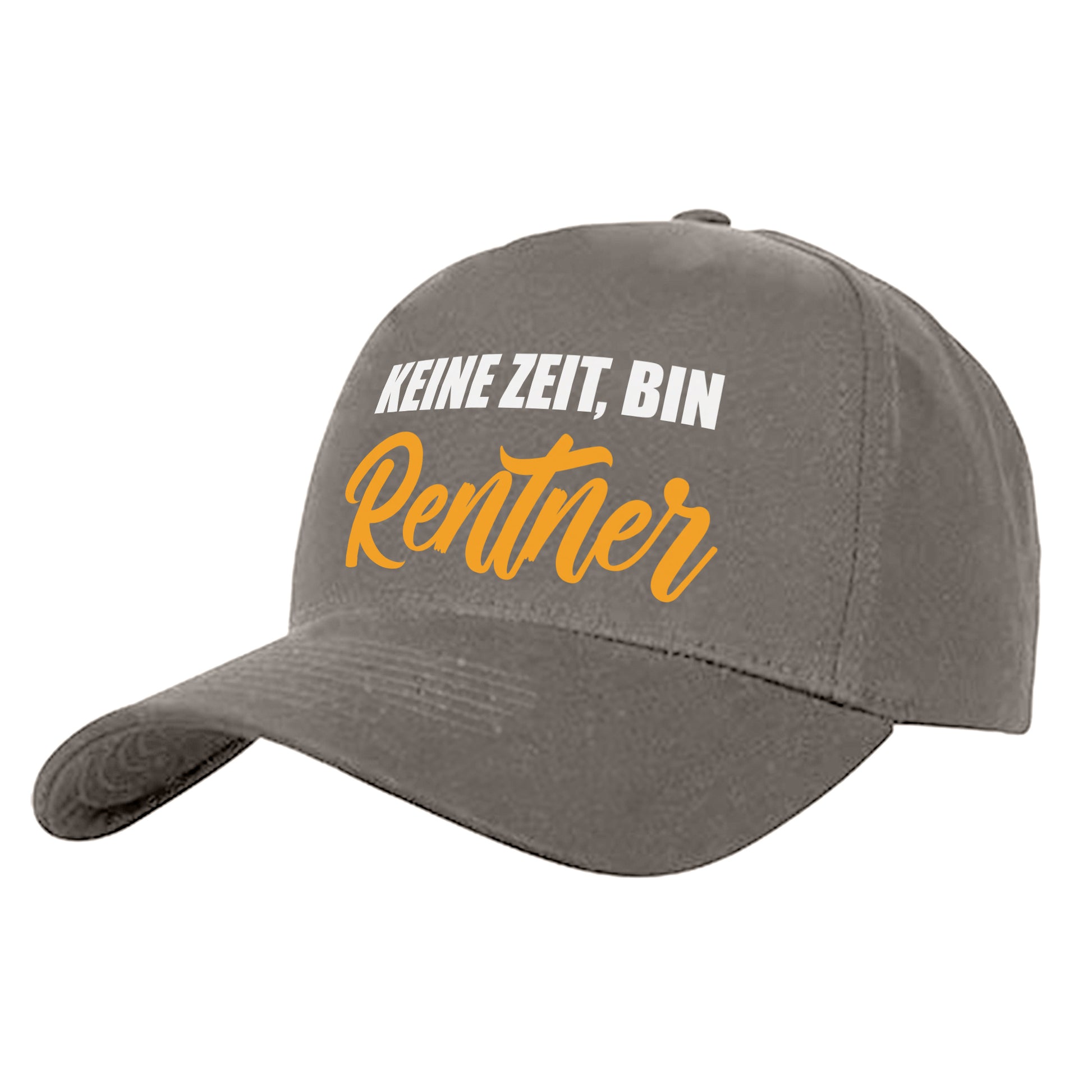 Keine Zeit bin Rentner - Abschiedsgeschenk - Cap Grau - Fulima