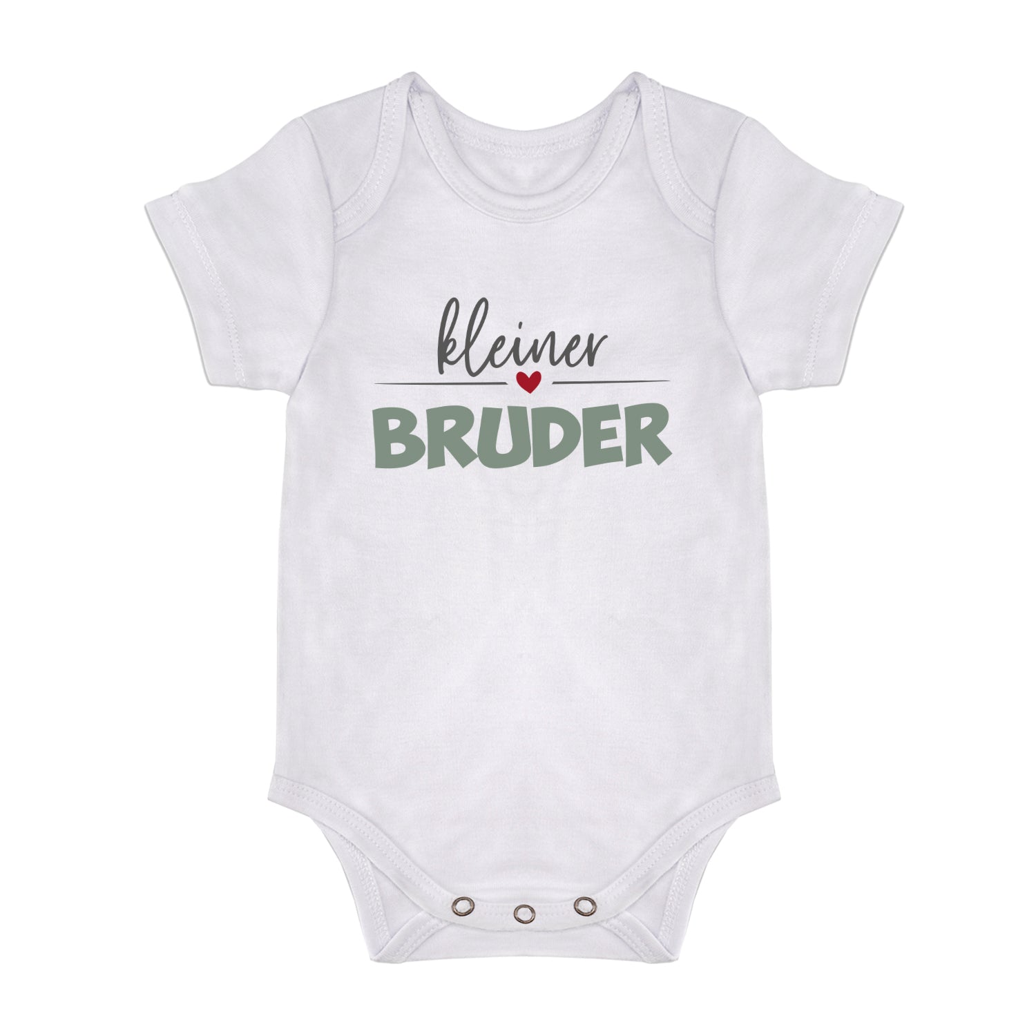 Babybody - Kleiner Bruder - Herzchen - FULiMA®