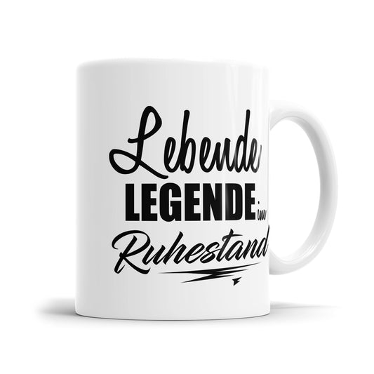 Lebende Legende im Ruhestand - Geschenk Rente Tasse - Fulima