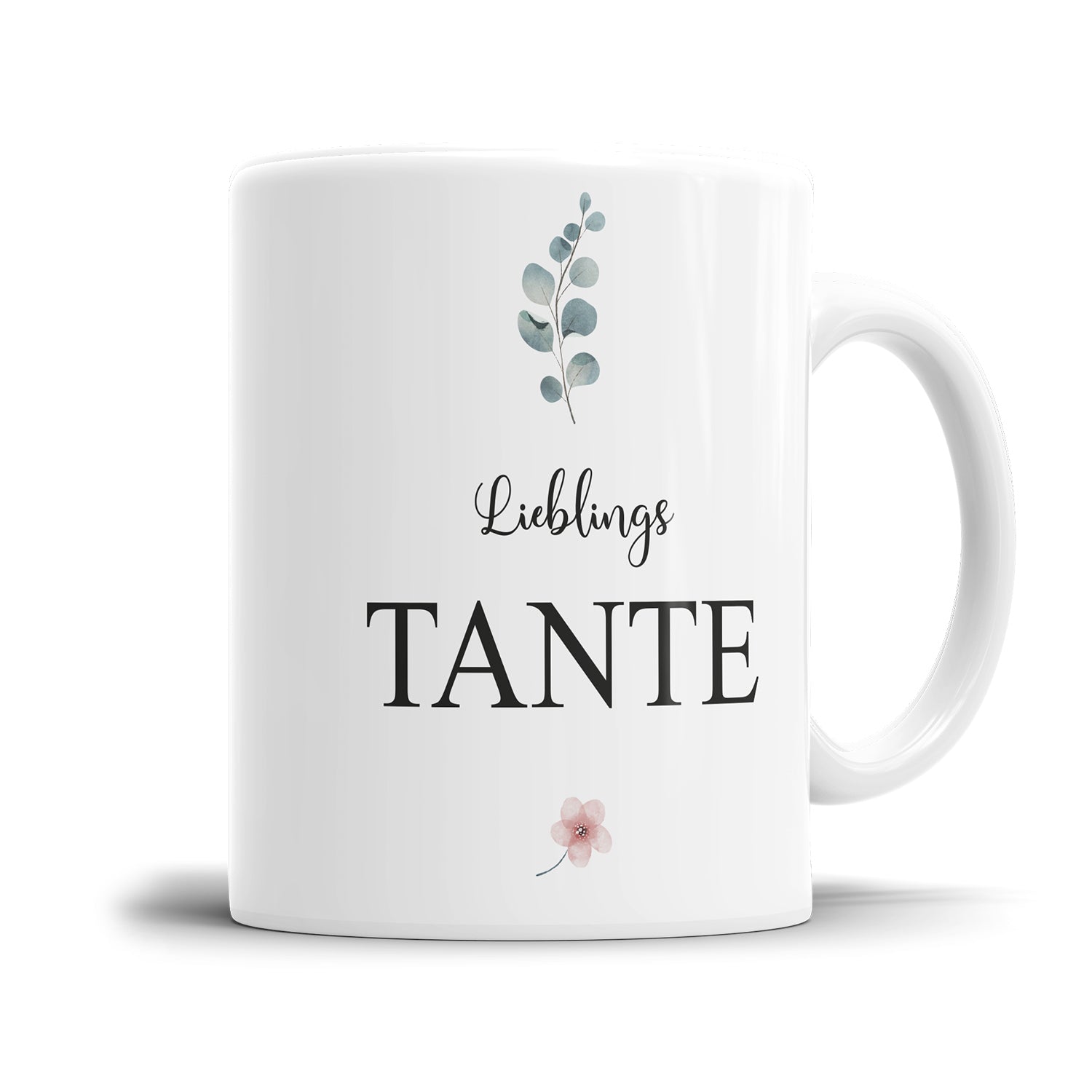 Tasse für Tante - Lieblings Tante Blümchen - Fulima