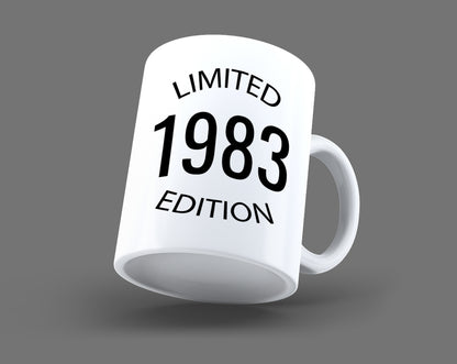 Geburtstag Tasse Limited Edition mit Geburtsjahr - Fulima