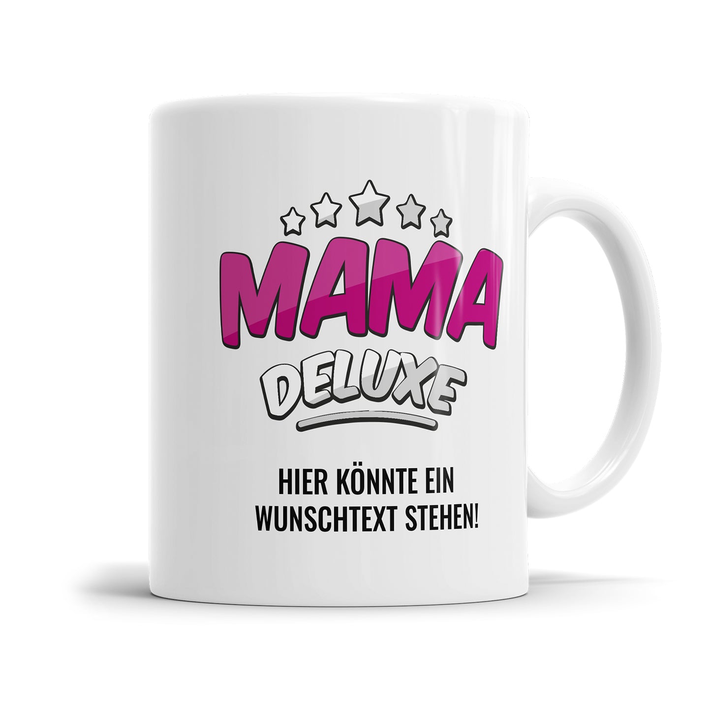Mama Tasse 5 Sterne Mama Deluxe mit Wunschtext Fulima