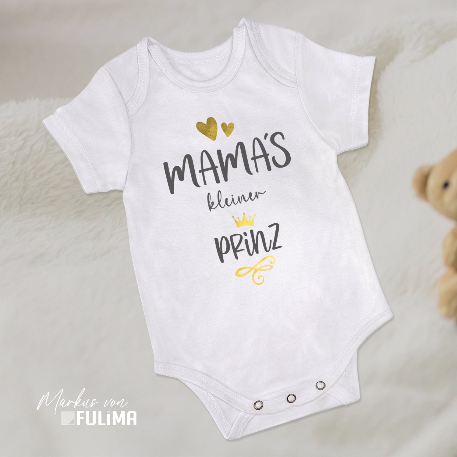 Babybody - Mamas kleiner Prinz - Geschenk zur Geburt - FULiMA®