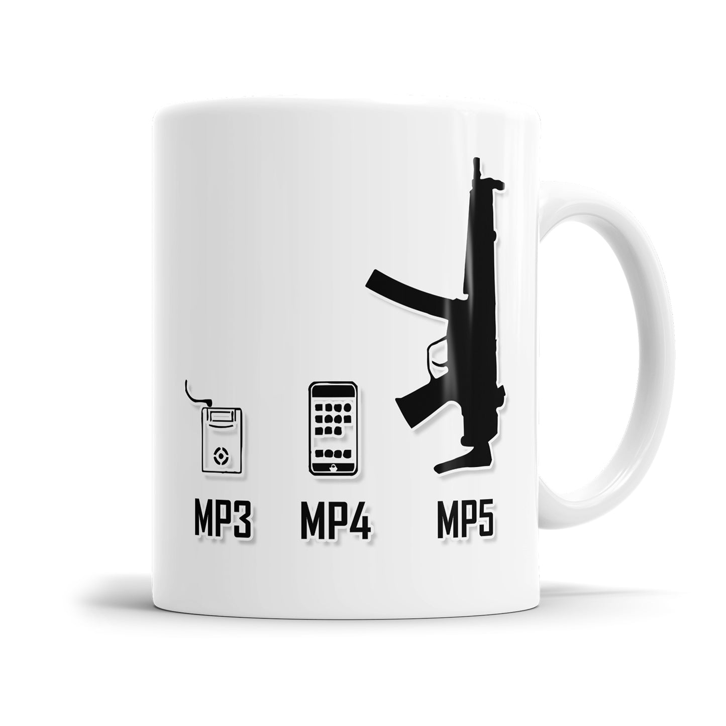 Gamer Tasse - Mp3 Mp4 Mp5