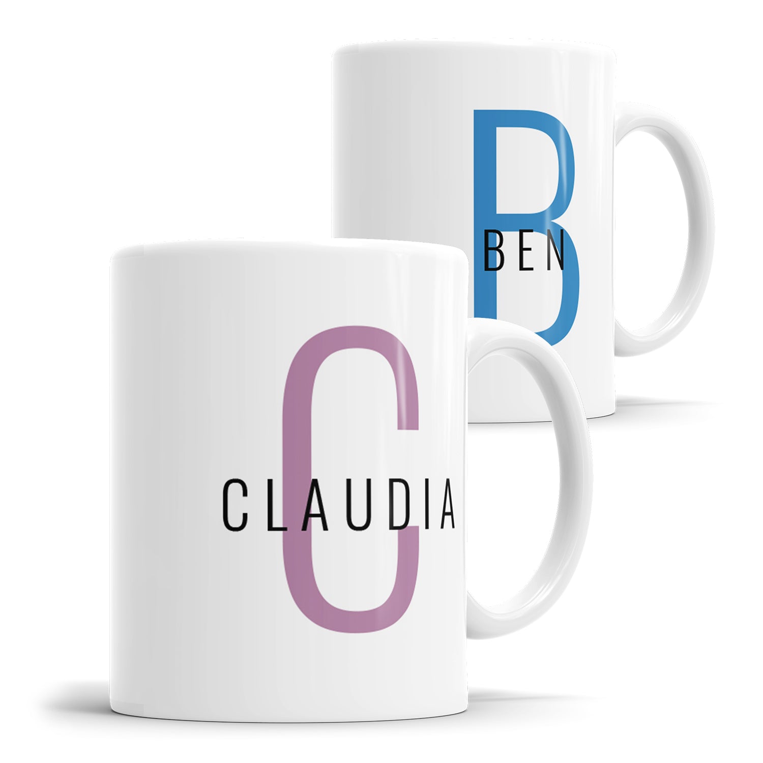 Buchstabe und Name minimalistischen Design - Namenstasse - Fulima