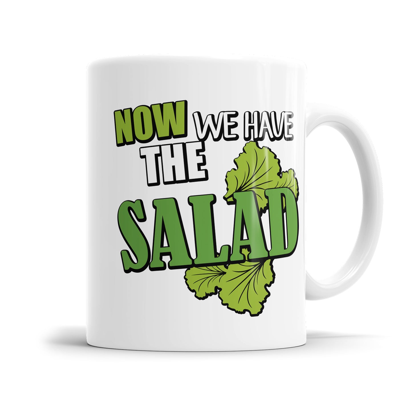 Now we have the Salad Tasse mit Spruch Denglish Fulima