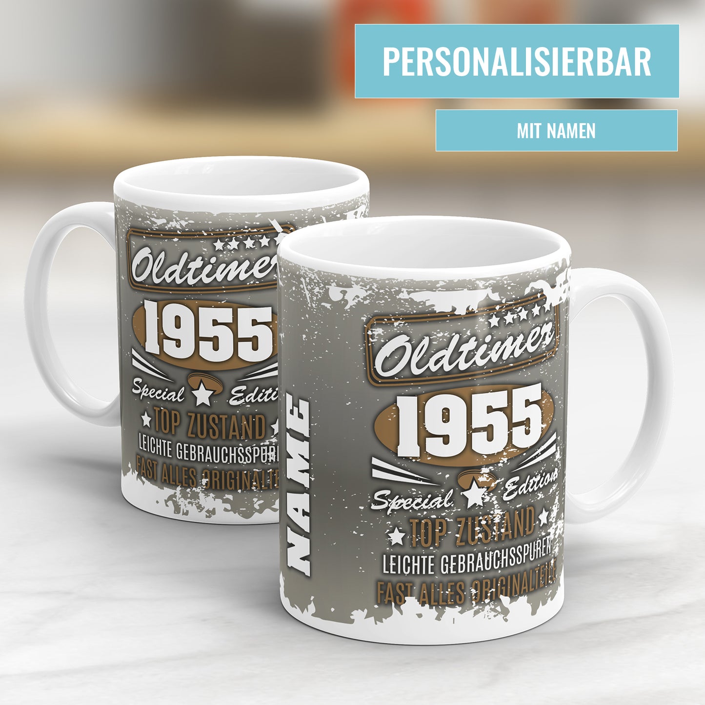 Oldtimer 1955 Special Edition Top Zustand 1955 Geburtstag Geschenk Tasse Fulima