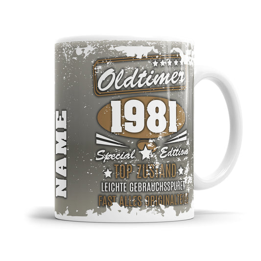 Oldtimer 1981 Special Edition Top Zustand 1981 Geburtstag Geschenk Tasse - Fulima