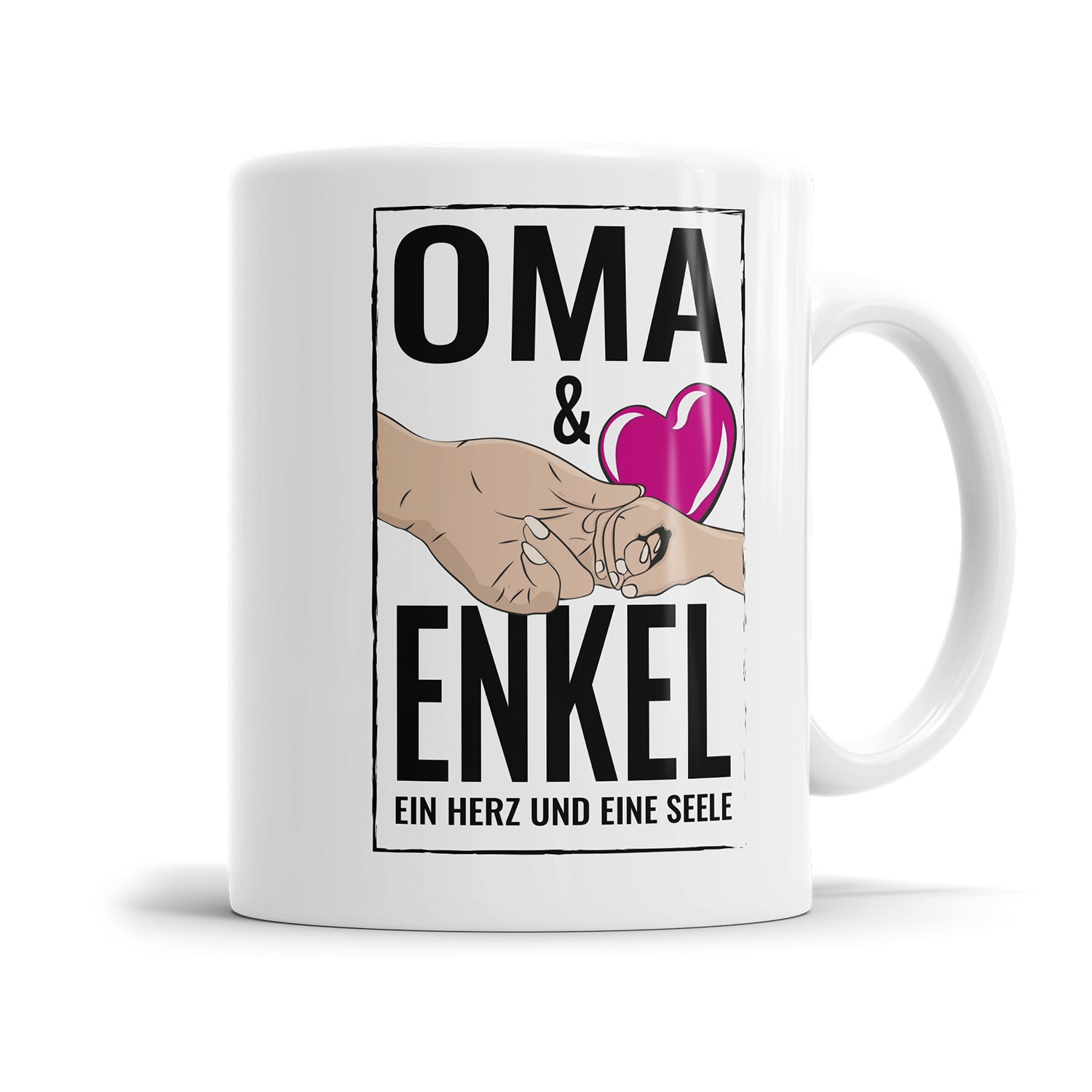 Oma und Enkel Ein Herz und eine Seele Oma Tasse Fulima