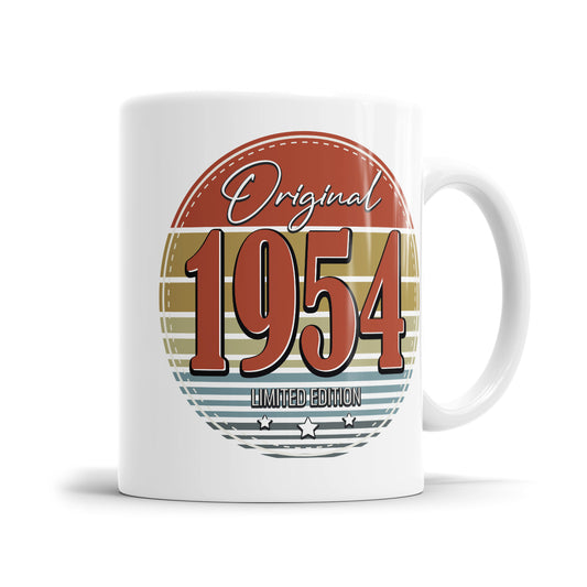 Original 1954 Retro Limited Edition - Geburtstag Tasse - Fulima