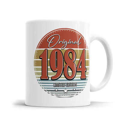 Original 1984 Retro Limited Edition - Geburtstag Tasse