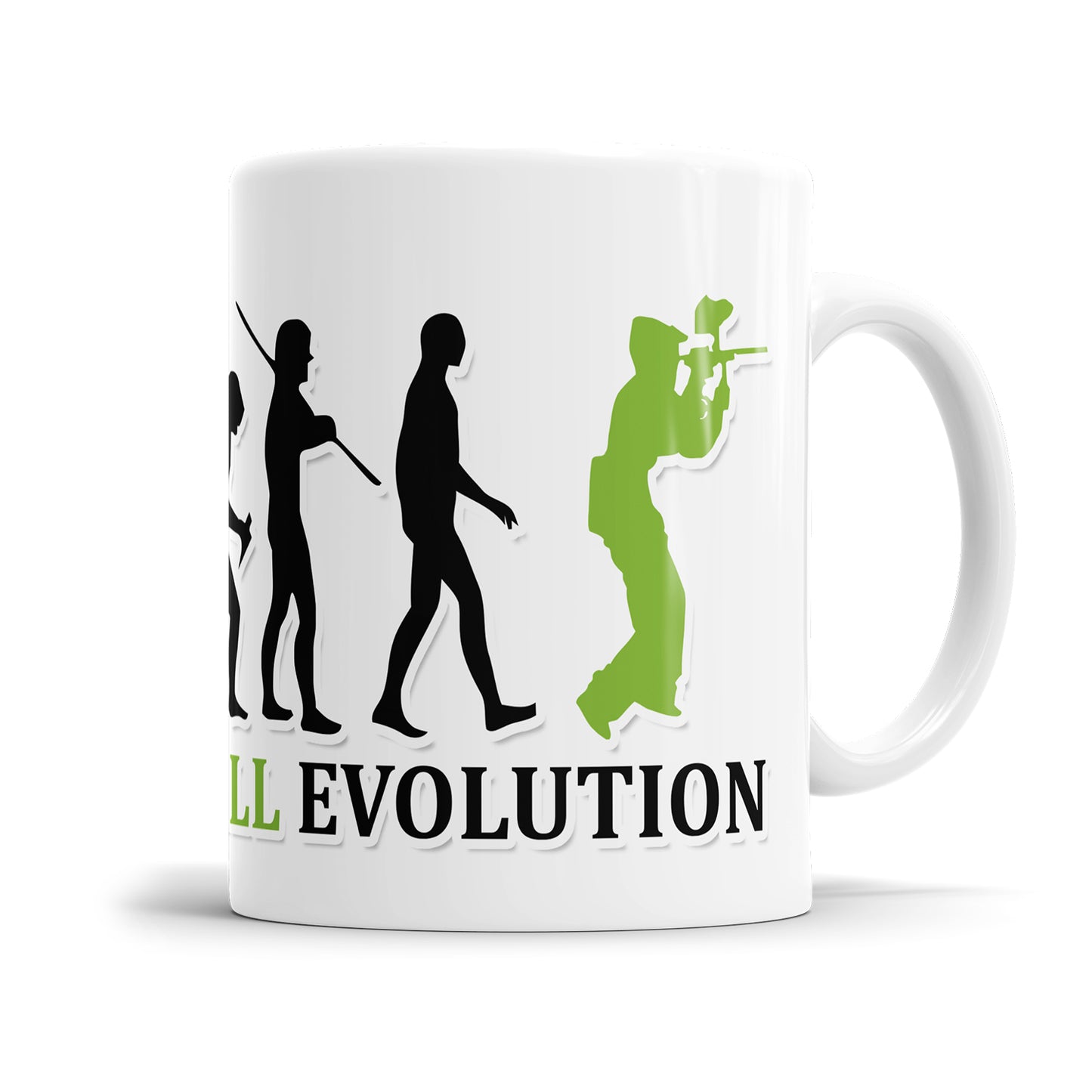 Paintball Evolution Tasse - Geschenkidee für Paintball Spieler
