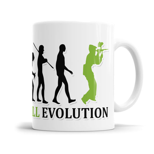 Paintball Evolution Tasse - Geschenkidee für Paintball Spieler - Fulima