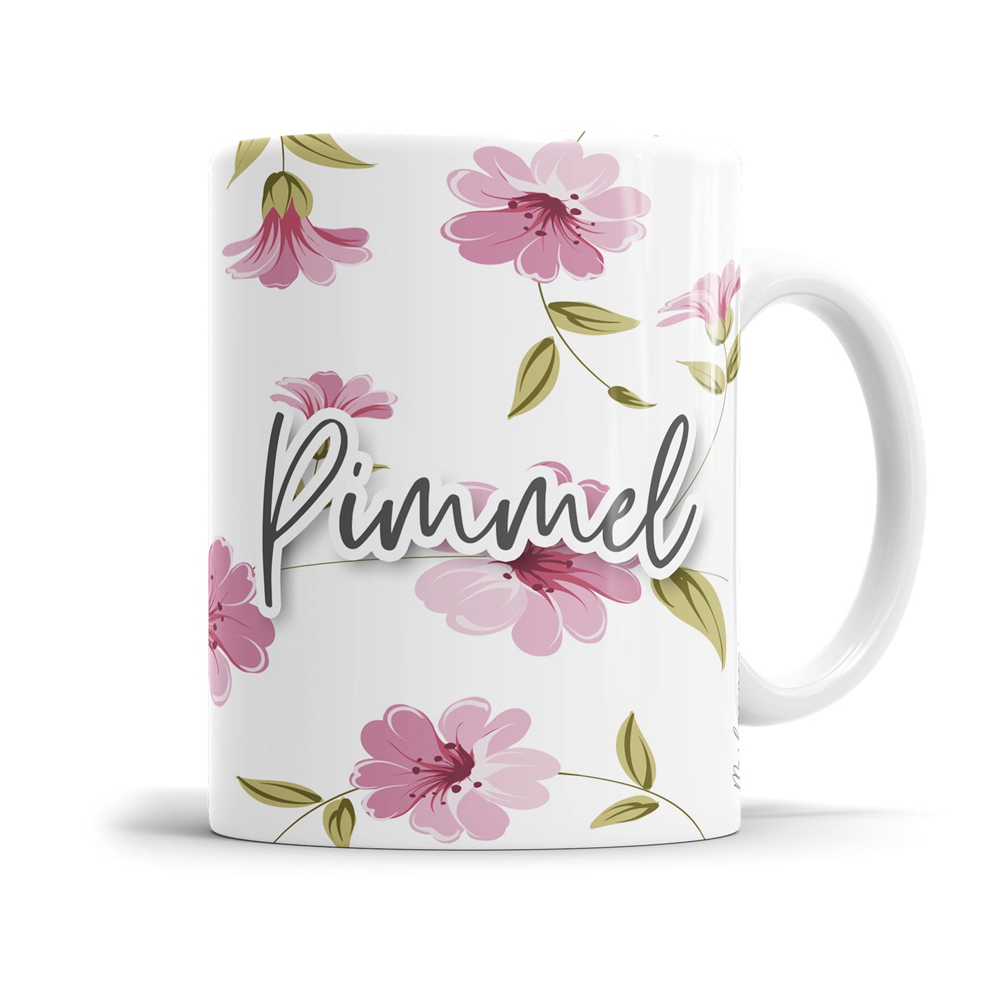 Pimmel Blumen freche Tasse mit Spruch