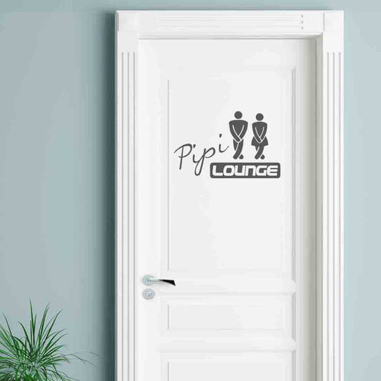 Pipi Lounge WC Toilettenaufkleber