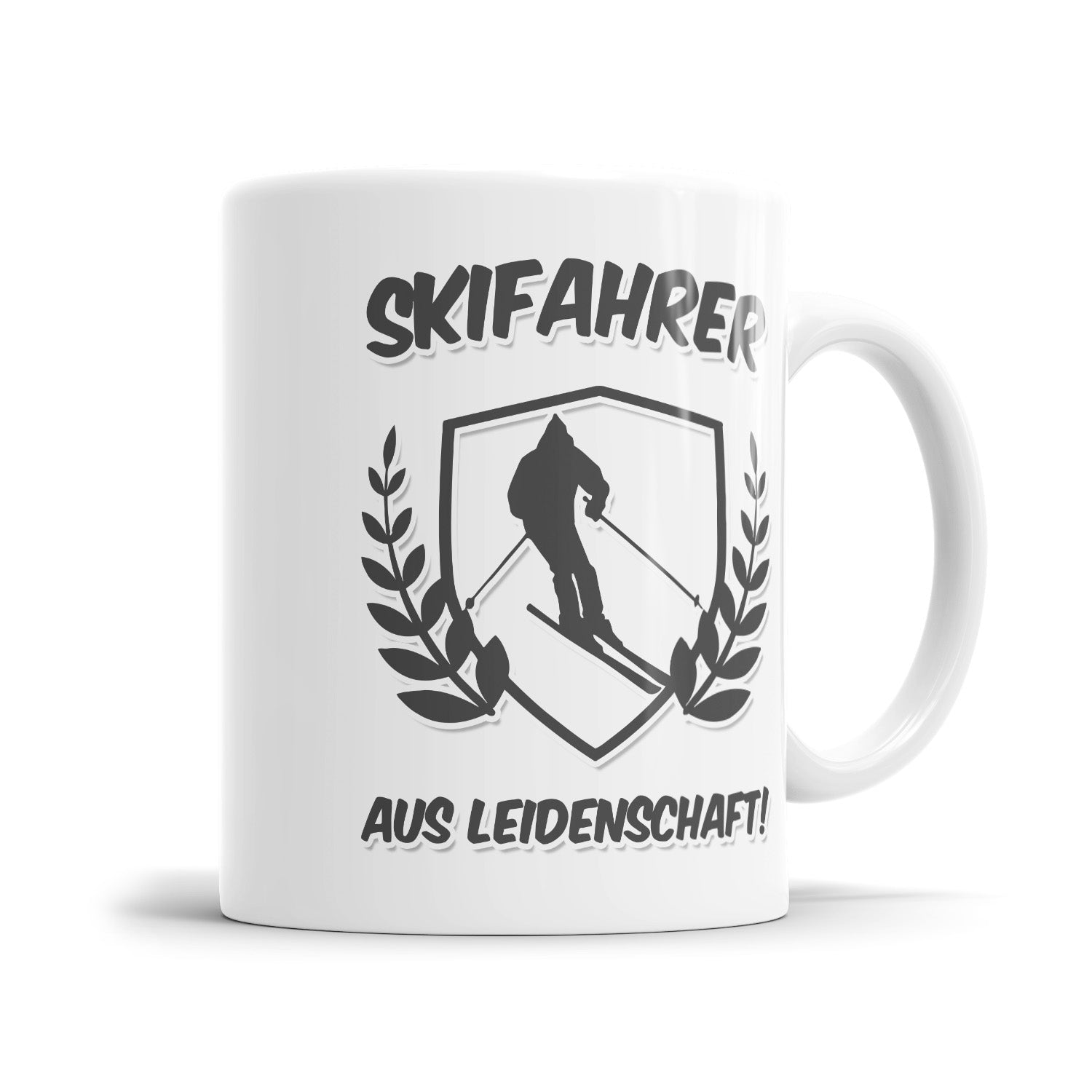 Skifahrer aus Leidenschaft Tasse Geschenkidee für Ski Fans Fulima