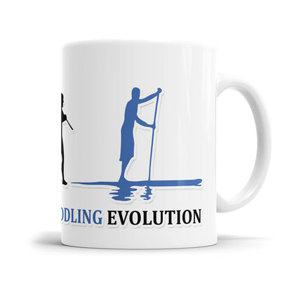 Stand Up Paddling Evolution Tasse - Geschenkidee für Stand Up Paddler - Fulima
