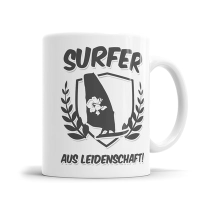 Surfer aus Leidenschaft Tasse Geschenkidee für Surfer Fulima