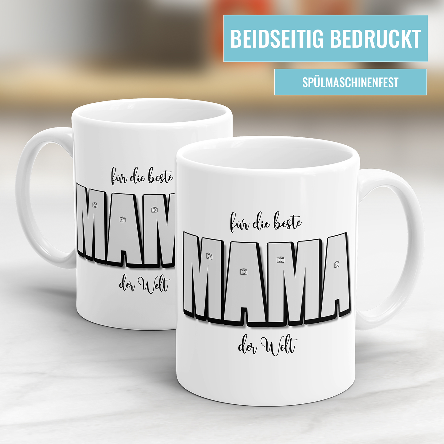 Foto Tasse für die beste Mama der Welt