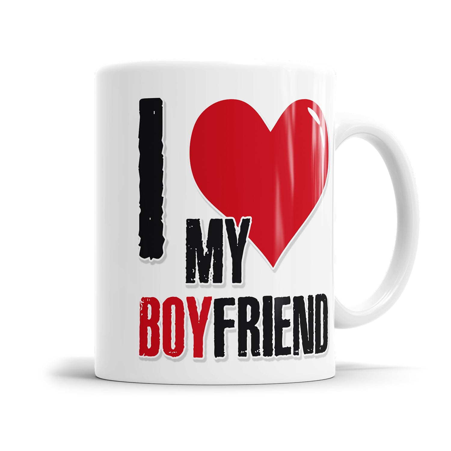 I Love my Boyfriend Ich liebe meinen Freund Tasse - Fulima